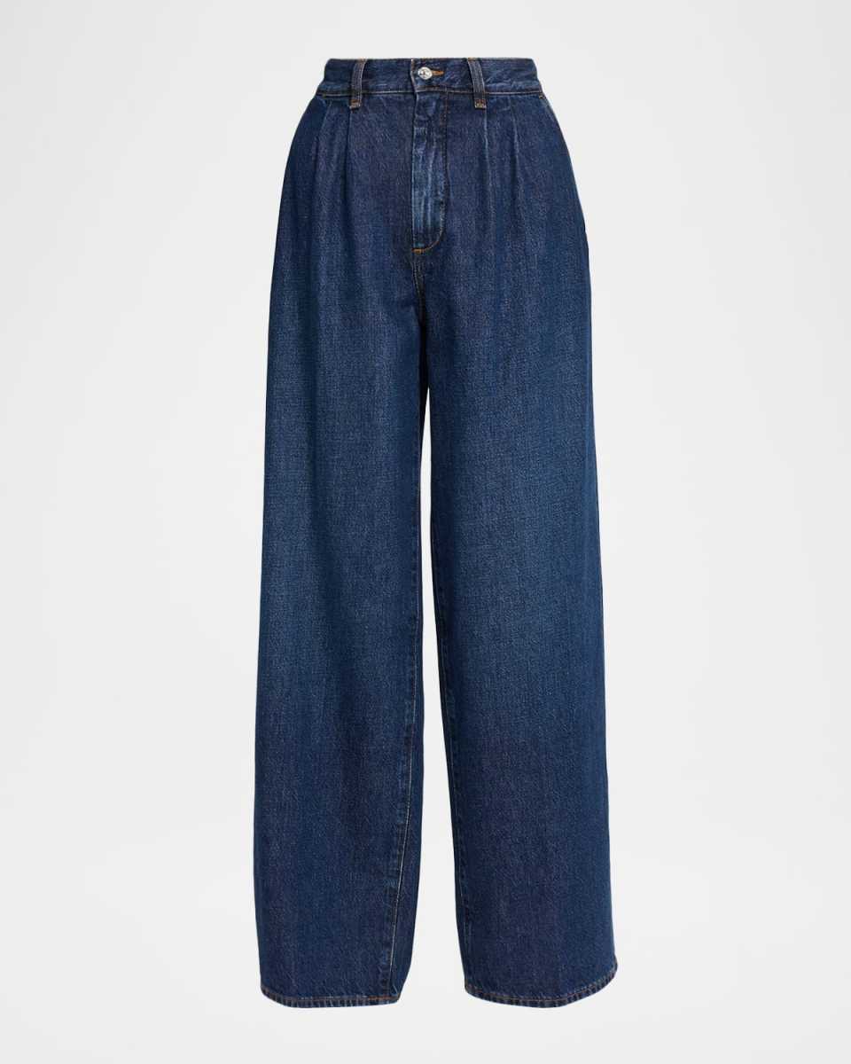 The Pleated Trouser Jeans